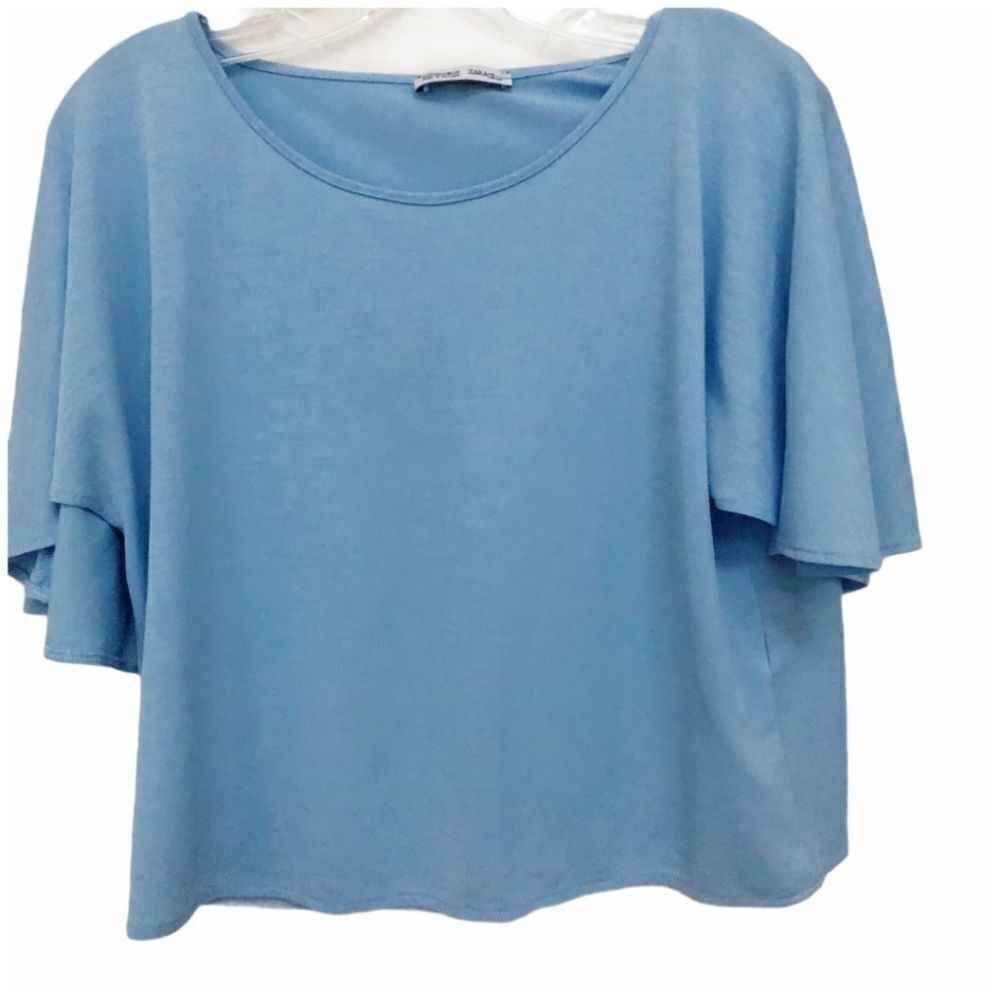 ZARA CROPPED TOP, Layered, S